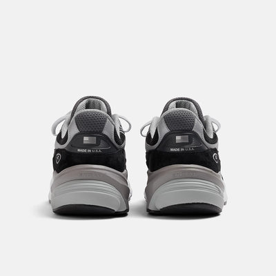 Men's 990 Made in USA Black with White V6