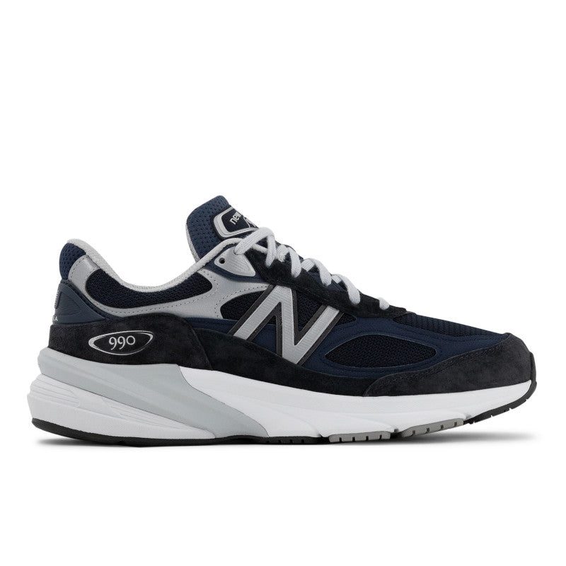 Men's 990 Made in USA Navy with Silver V6