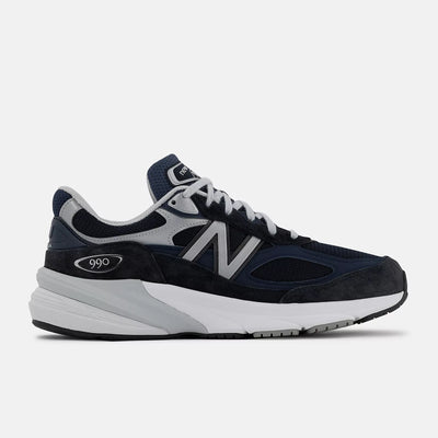 Women's 990 Made in USA Navy with White V6