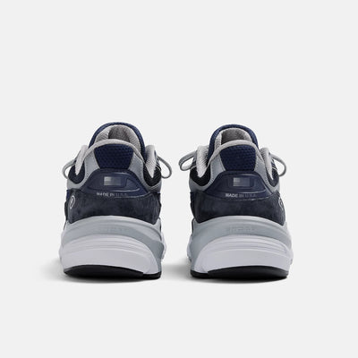 Women's 990 Made in USA Navy with White V6