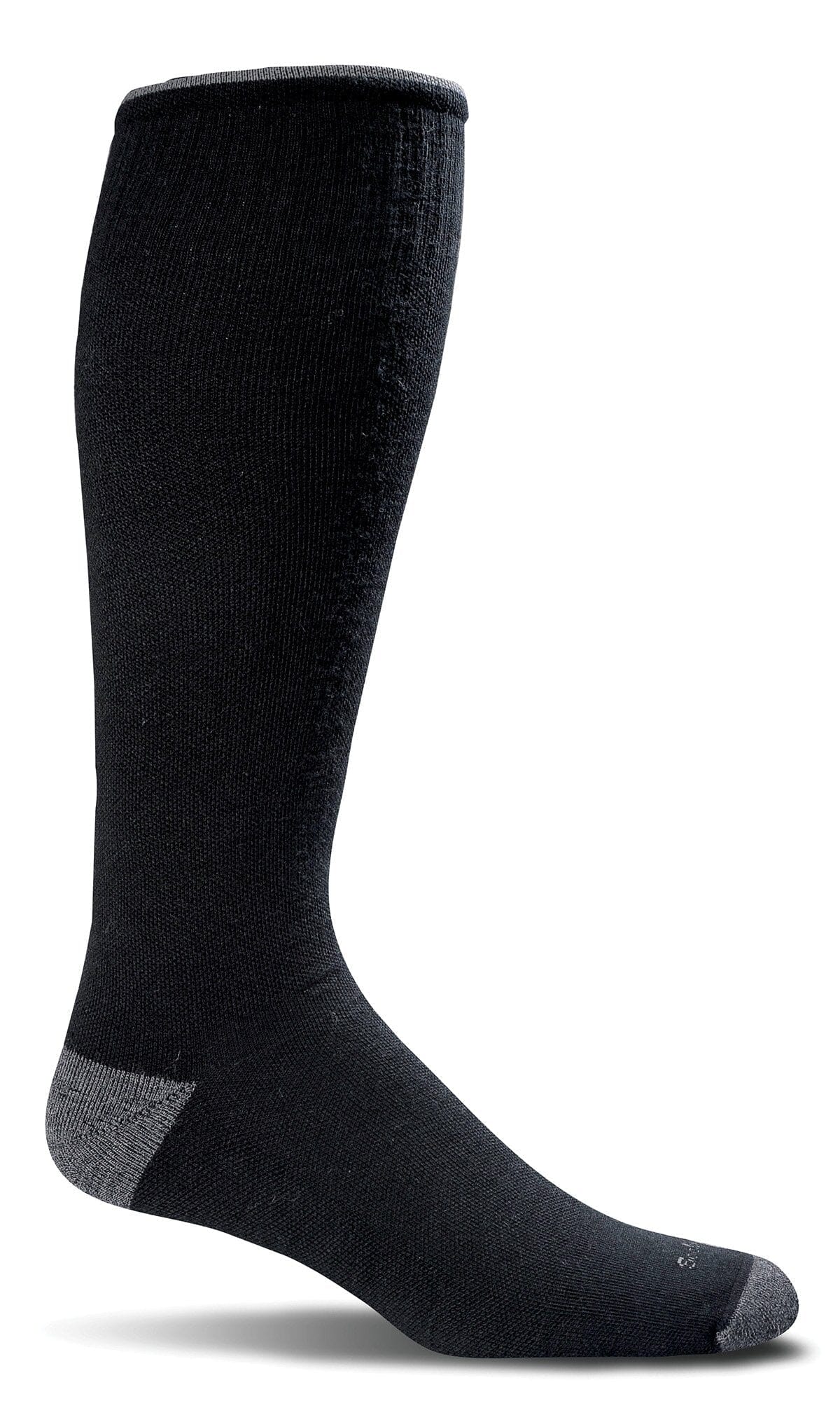 Elevation Moderate Graduated Compression Sock in Black