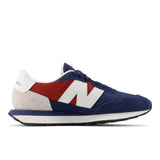 Men's Classic 237 NB Navy with Brick Red and White