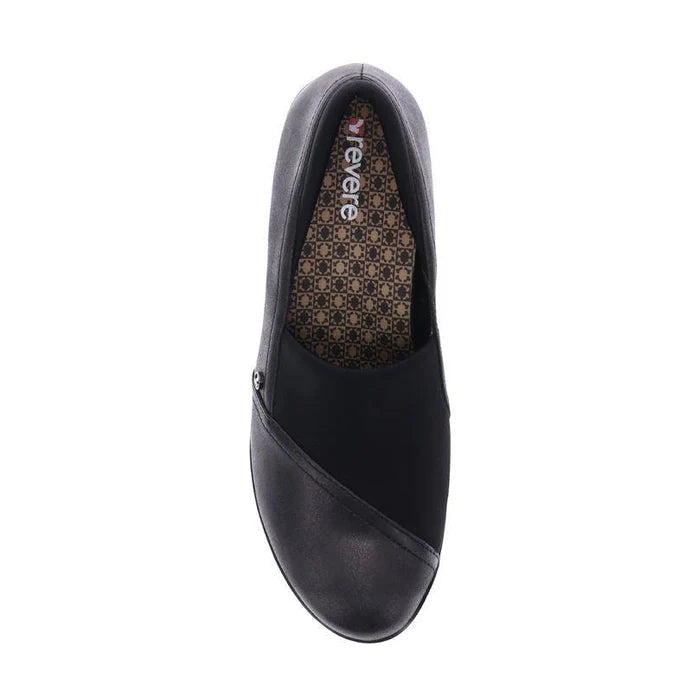 Genoa Stretch Loafer in Black