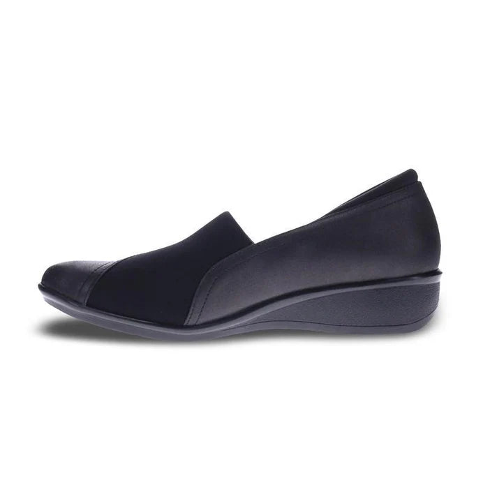 Genoa Stretch Loafer in Black