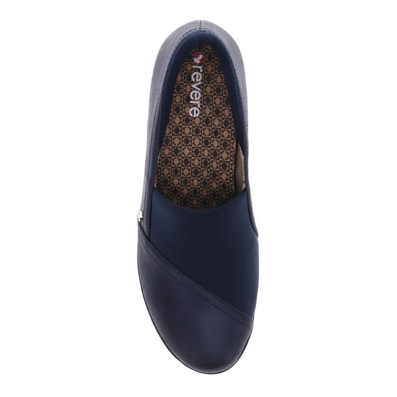 Naples Stretch Loafer in Sapphire WIDE