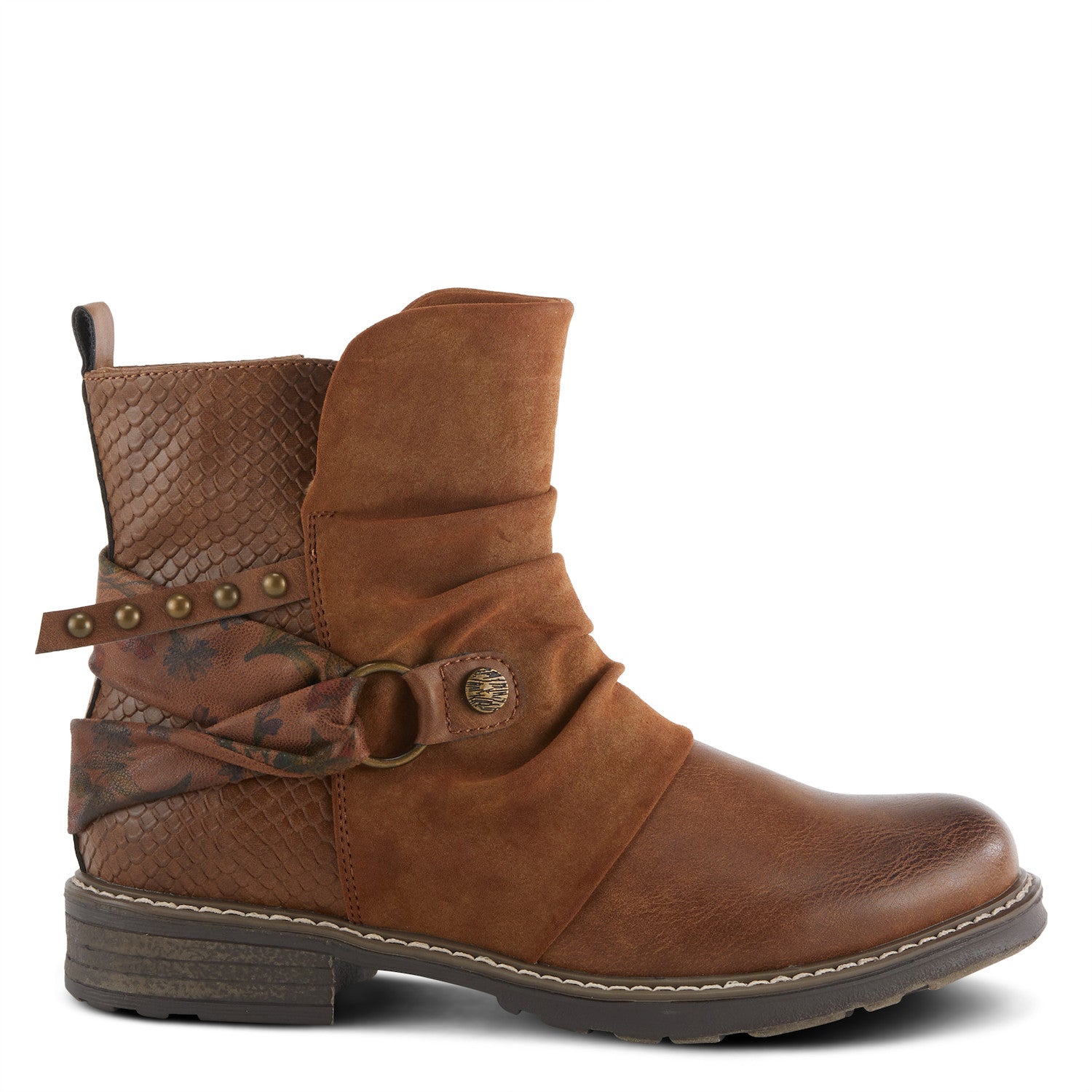 Patrizia Gossifleur Ruggedly Charming Boot in Camel