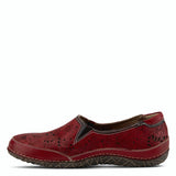 Libora Etched Loafer in Red