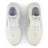 Women's 860 White with Silver Metallic V15