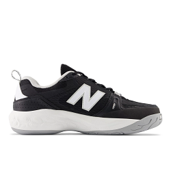 Women's Court 1007 in Black with NB White