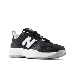 Women's Court 1007 in Black with NB White