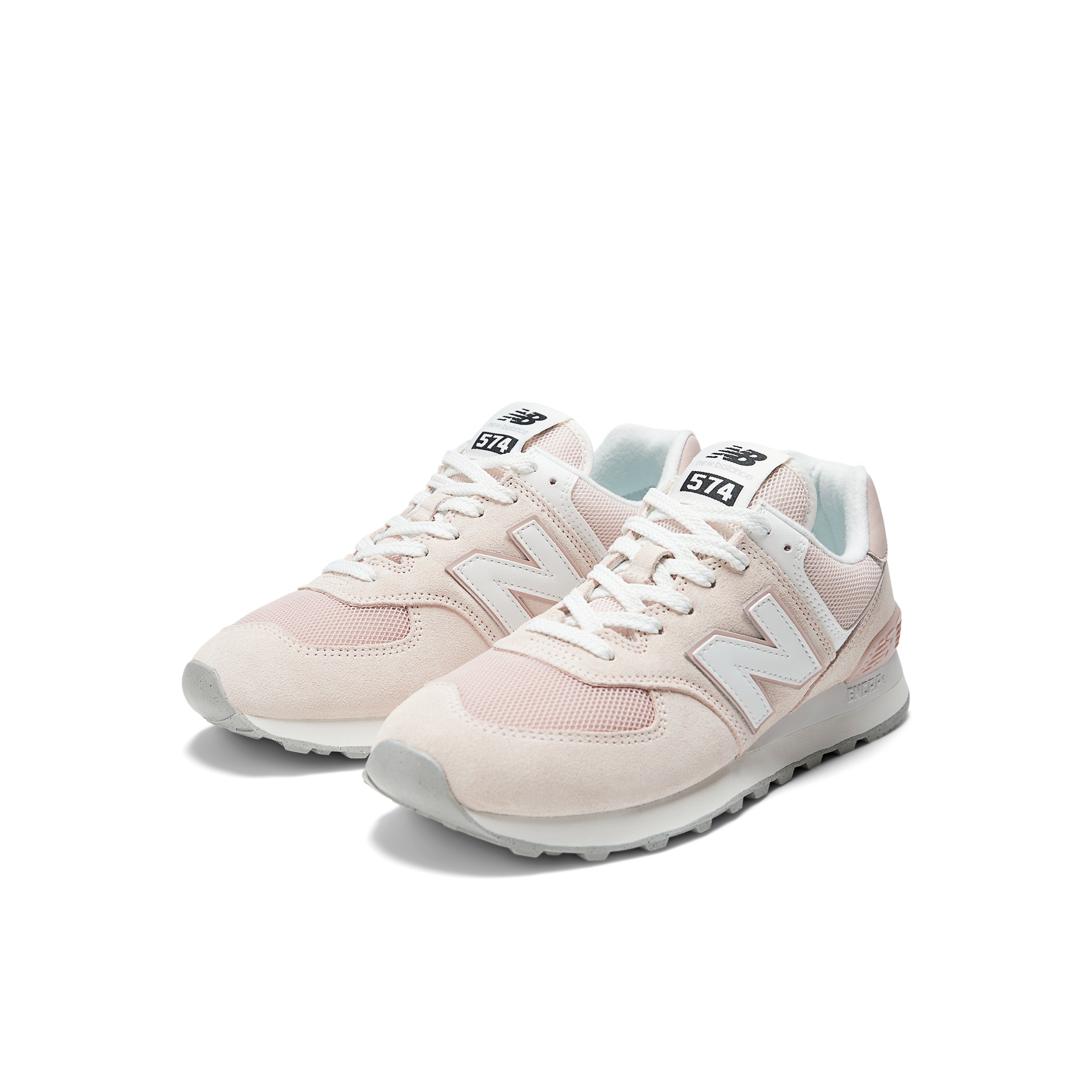 Classic 574 Pink with White Core Lifestyle Sneaker