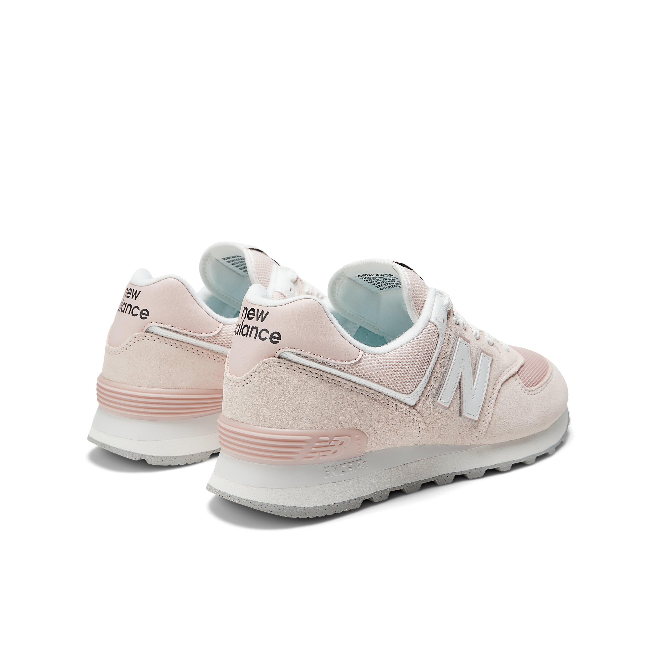 Classic 574 Pink with White Core Lifestyle Sneaker