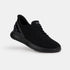 Athens Easy-on Sneaker in Wide Black and Black