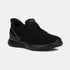 Athens Easy-on Sneaker in Black and Black