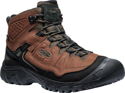 Men's Targhee IV Waterproof Mid Hiker Boot WIDE in Bison/Black