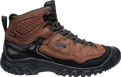 Men's Targhee IV Waterproof Mid Hiker Boot WIDE in Bison/Black