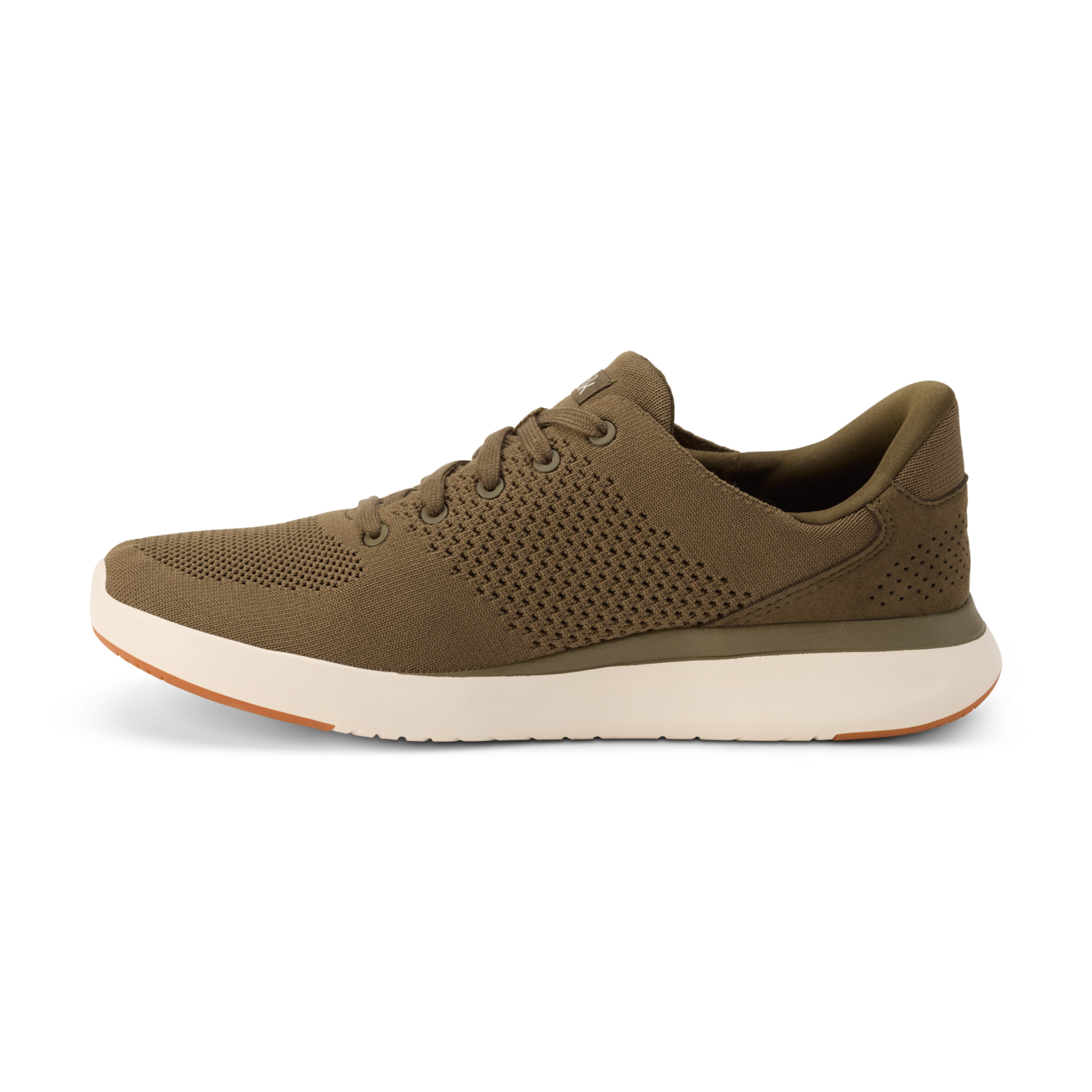 Lima Easy-on Sneaker in Dark Olive/ Gum