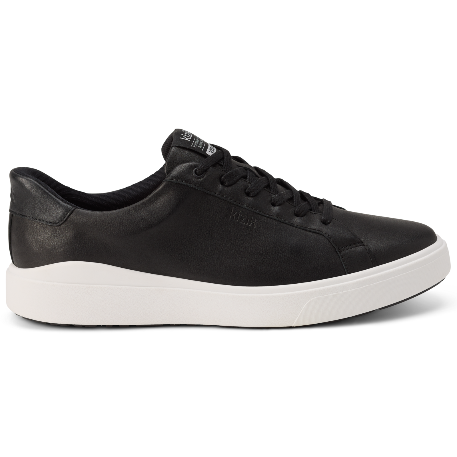 Men’s Vegas 2 Easy-on Sneaker in Black/ White