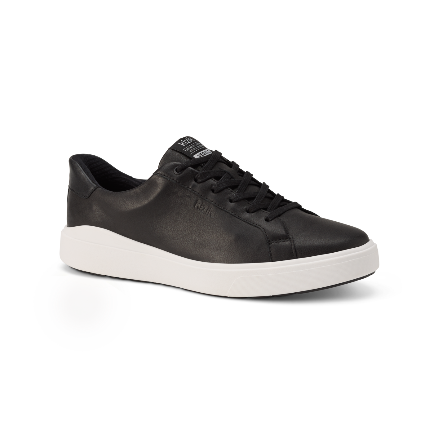 Men’s Vegas 2 Easy-on Sneaker in Black/ White