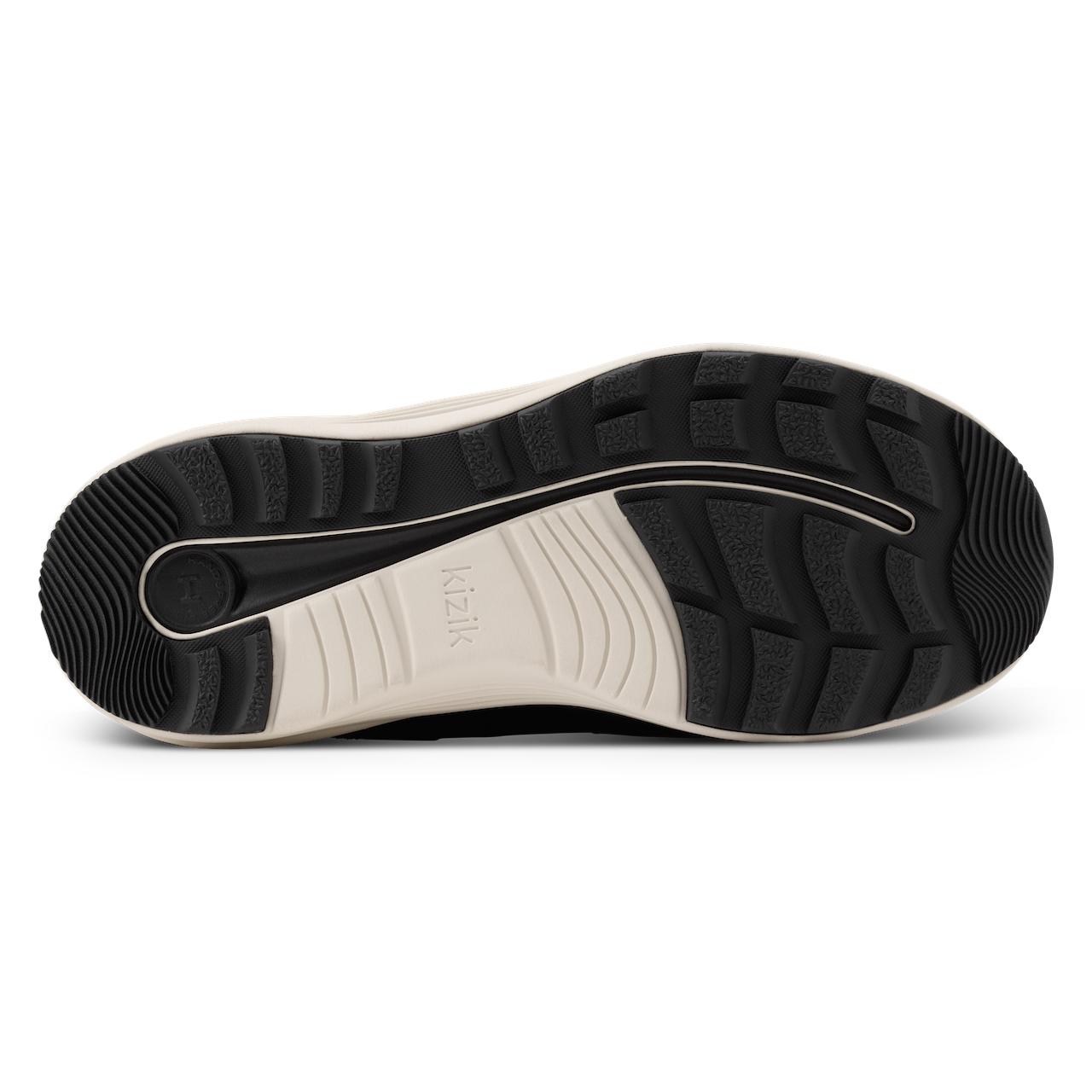 Men’s London AT MID Easy-on Boot WIDE in Black/ White