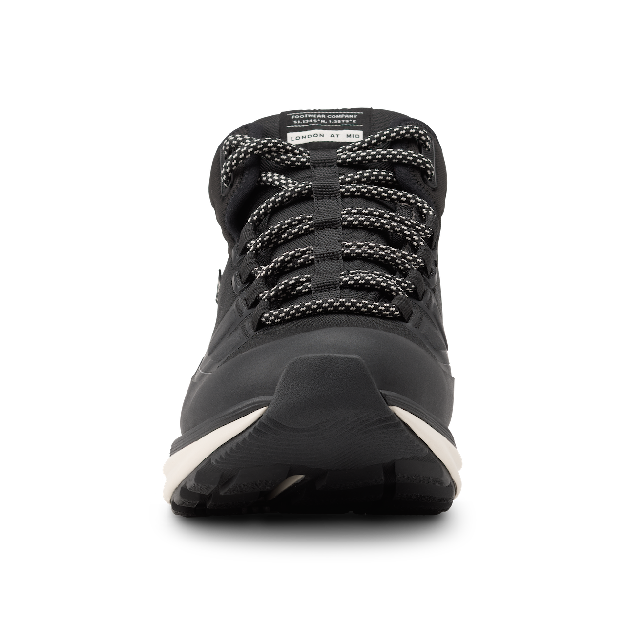 Men’s London AT MID Easy-on Boot WIDE in Black/ White