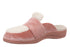 Gemma II Sherpa Cloth Slipper in Light Pink Velvet