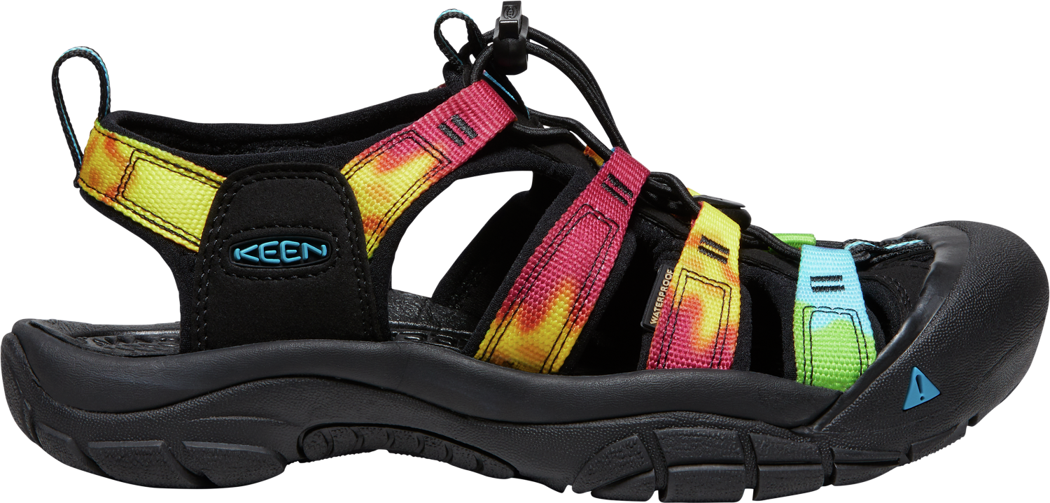 Women's Newport Retro Walking Sandal in Original Tie-Dye