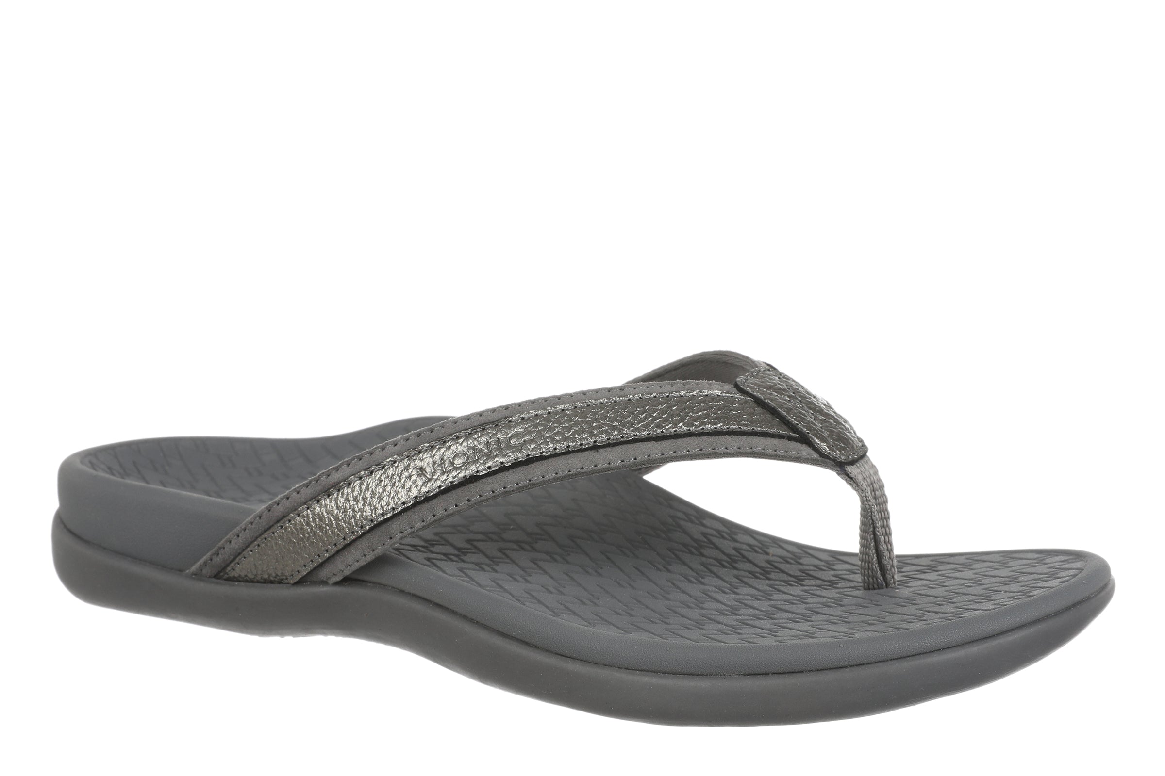 Tide 2.0 Toe Post Sandal in Pewter