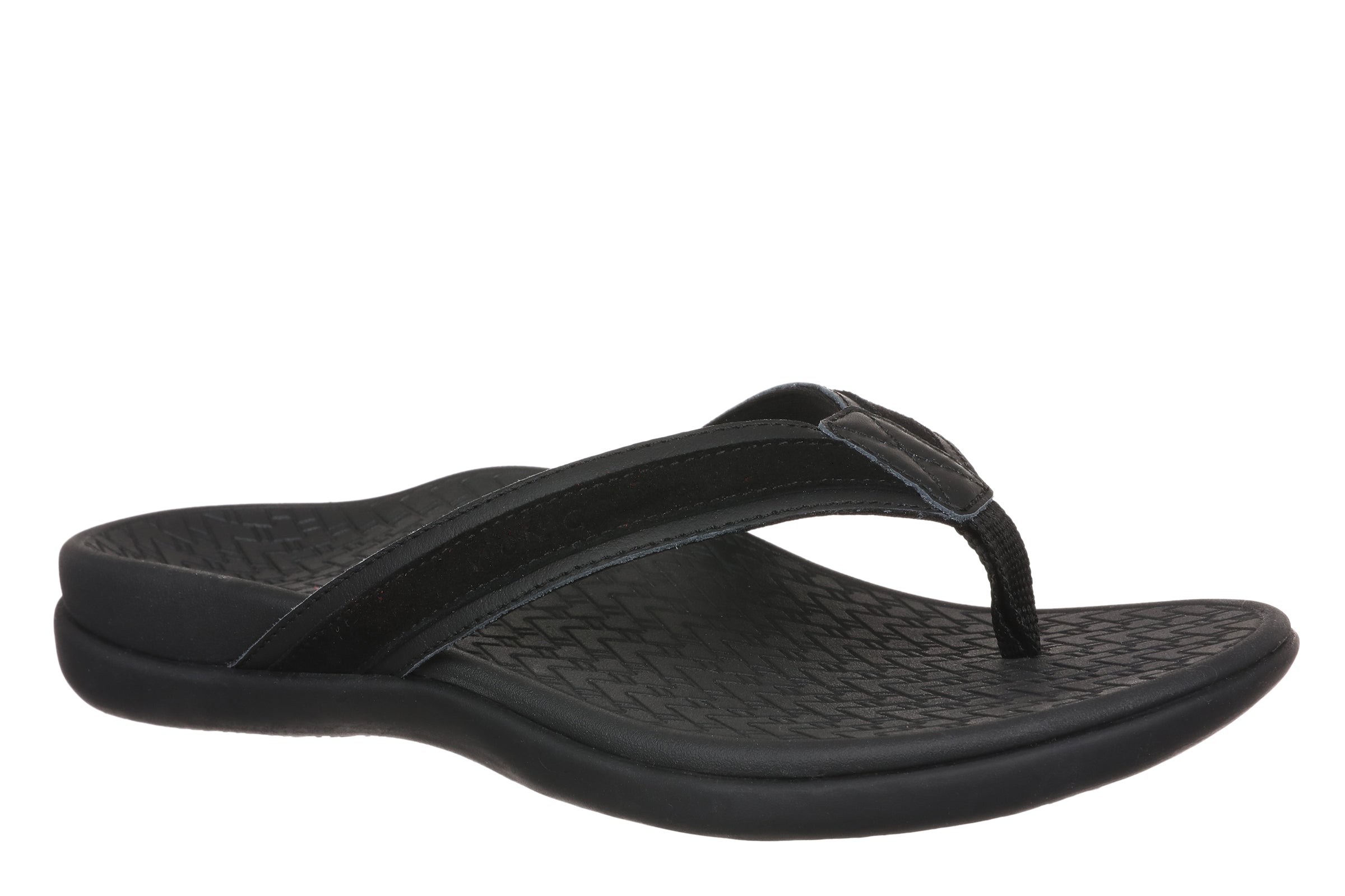Tide 2.0 Toe Post Sandal in Black