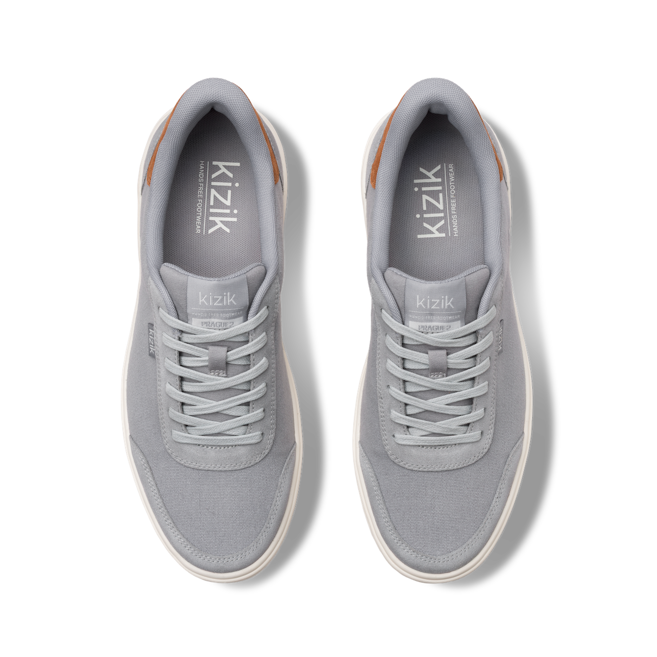 Men's Prague 2 Easy-on Sneaker in Alloy