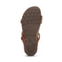 Josie Braided Slide in Ginger
