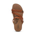 Josie Braided Slide in Ginger