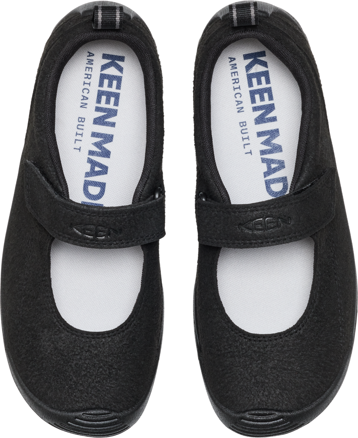 Women's Jasper Felt Mary Jane in Black/Steel