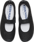 Women's Jasper Felt Mary Jane in Black/Steel