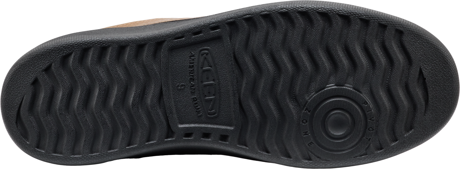 Men's KM1 Leather Court in Bison/Black