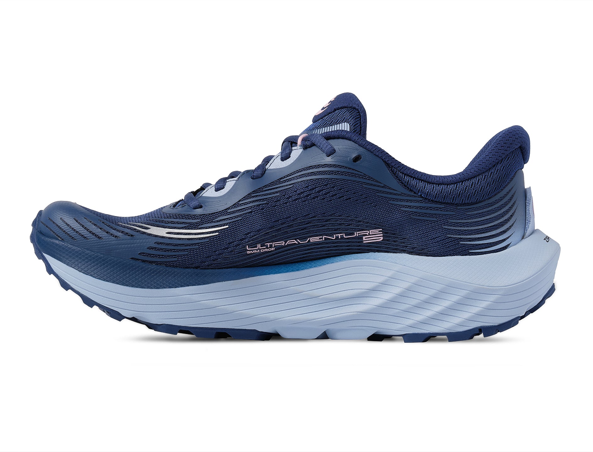 Women's Ultraventure 5 in Navy/ Light Blue