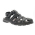 Men's Hunter Fisherman Sandal XX-WIDE in Black