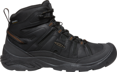 Men's Circadia Waterproof Trekker in Black/Curry