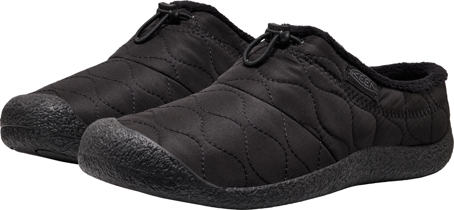 Men's Howser III Slide in Black Quilted