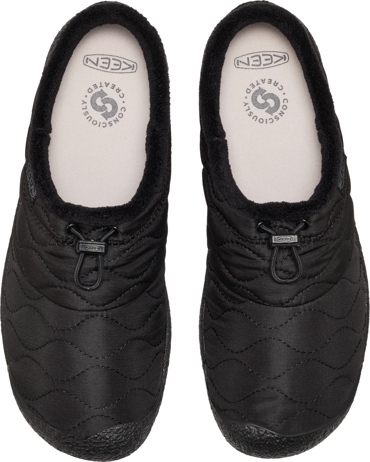 Men's Howser III Slide in Black Quilted