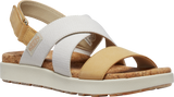 Elle Criss Cross Walking Sandal in Birch and Curry
