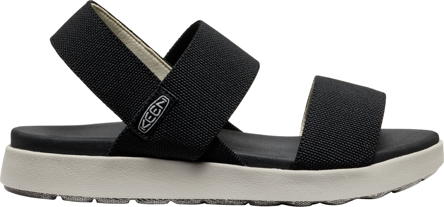 Elle Backstrap Sandal WIDE in Black CLOSEOUTS