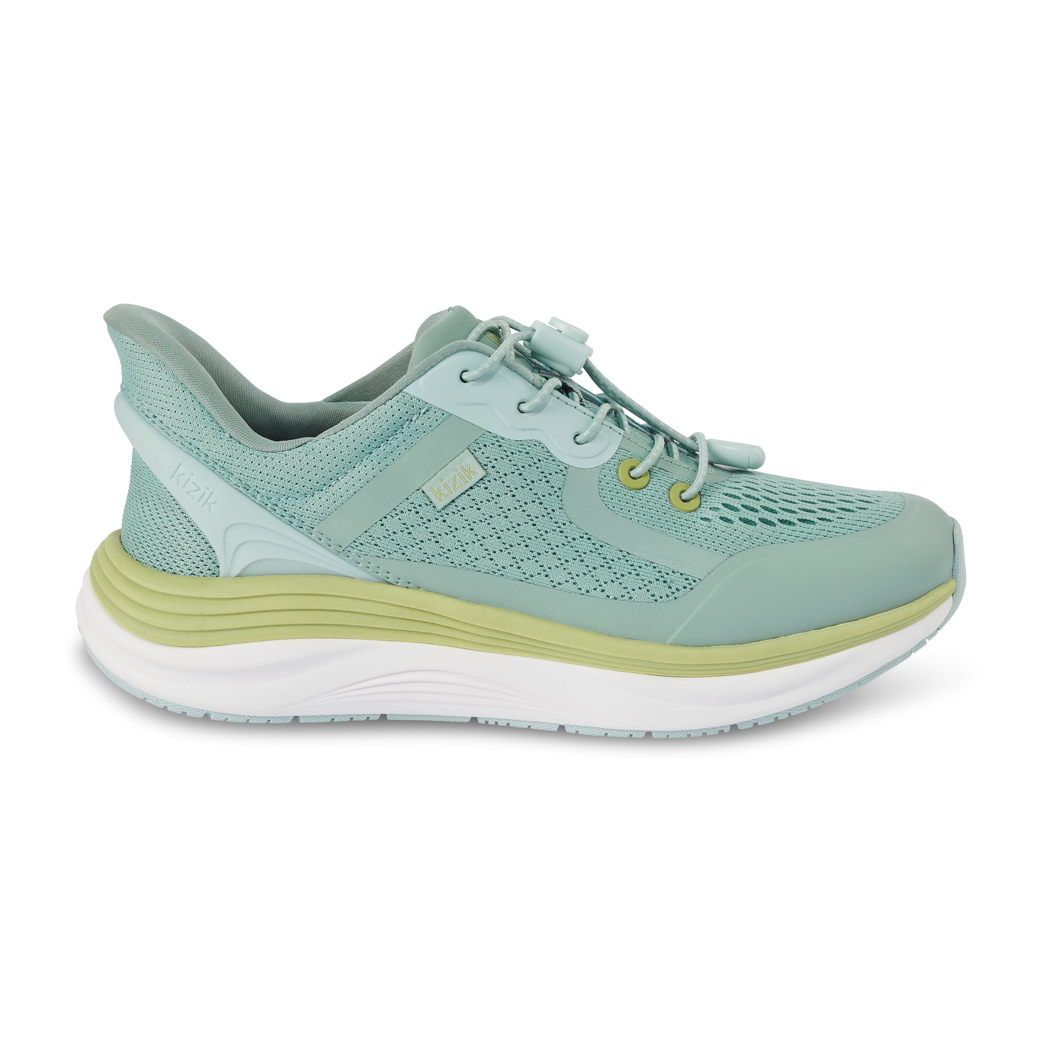 Women's London Easy-on Sneaker in Surf Spray/Granite Green