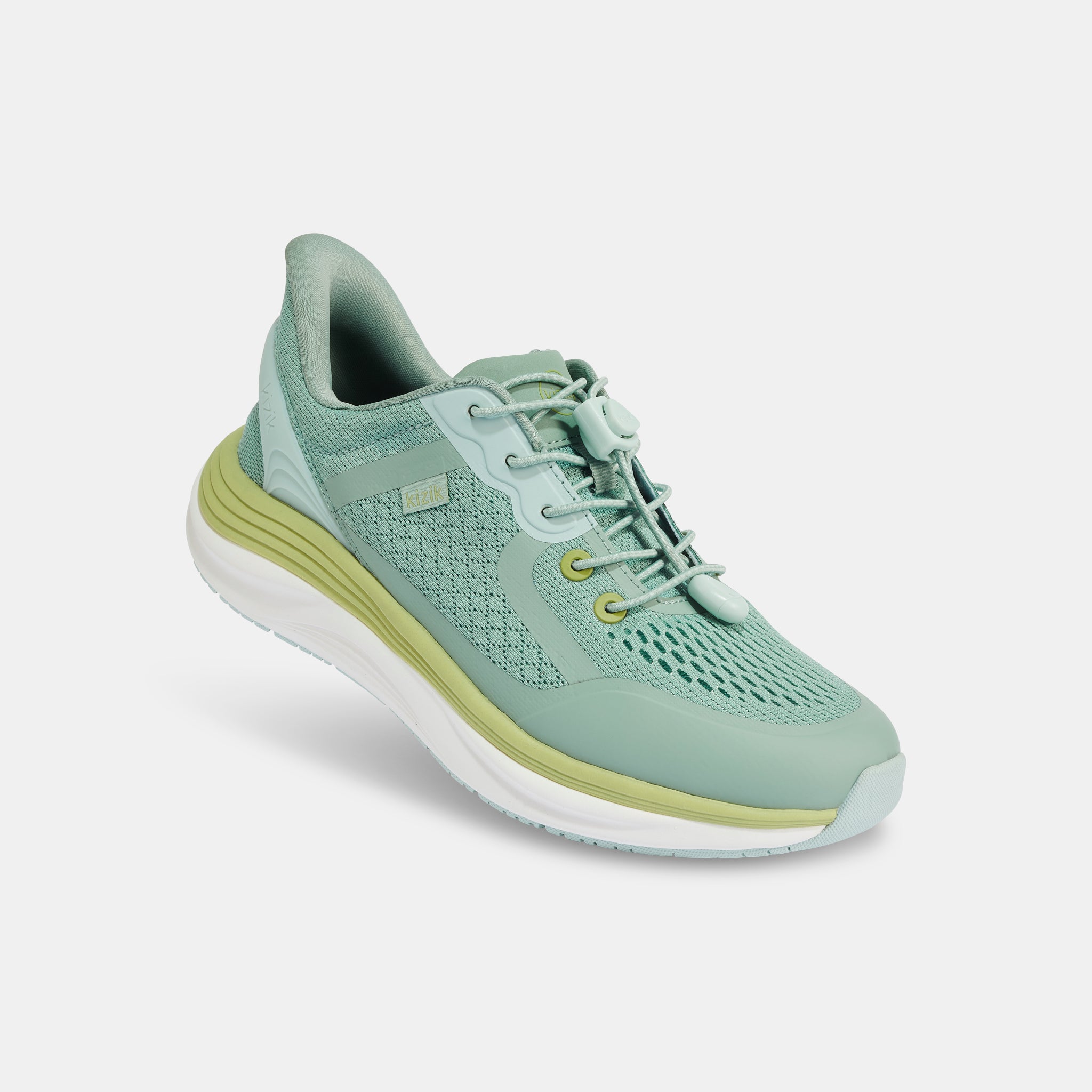 Women's London Easy-on Sneaker in Surf Spray/Granite Green