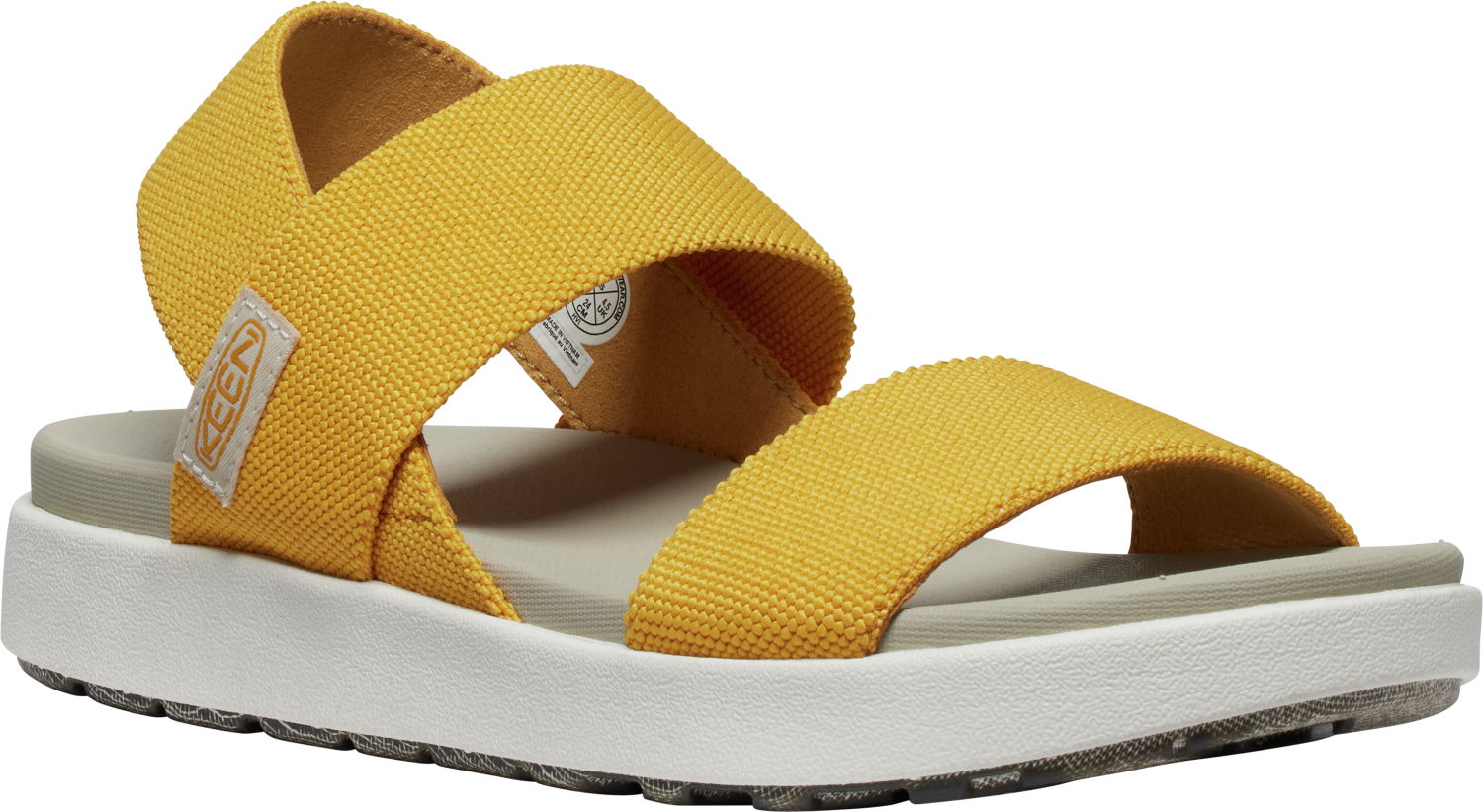 Elle Backstrap in Golden Yellow/Star White