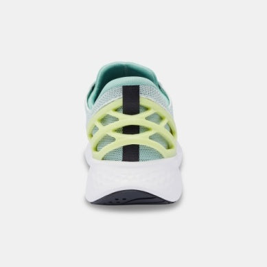 Athens Easy-on Sneaker in Surf Spray and Shadow Lime