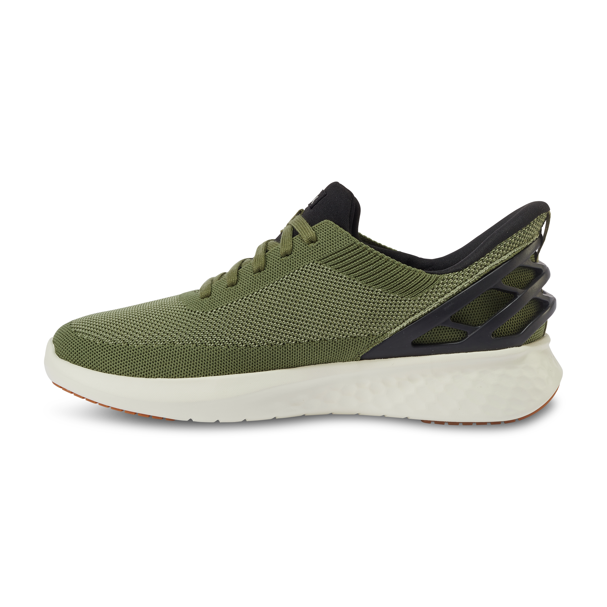 Athens Easy-on Sneaker in Olive Green