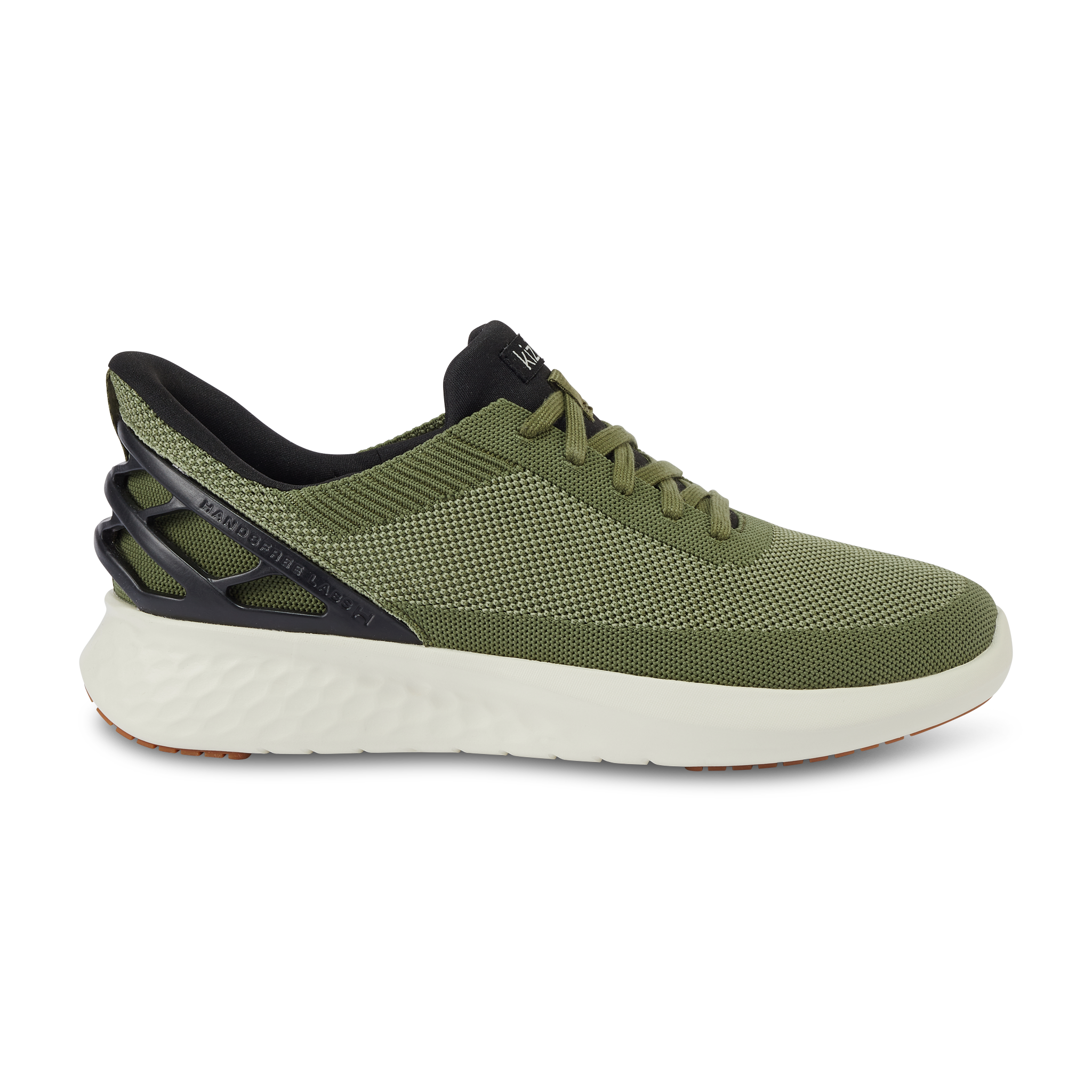 Athens Easy-on Sneaker in Olive Green