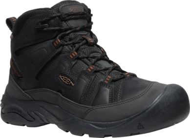 Men's Circadia Waterproof Trekker in Black/Curry