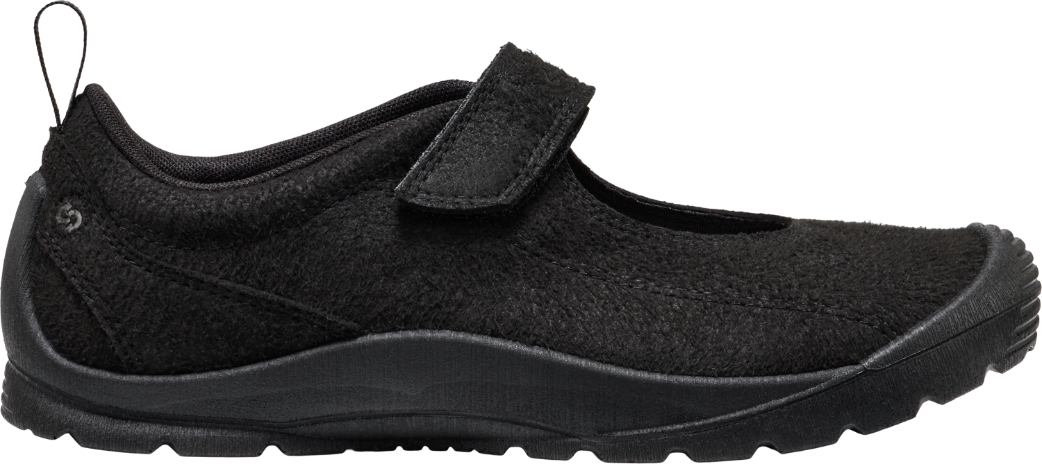 Women's Jasper Felt Mary Jane in Black/Steel